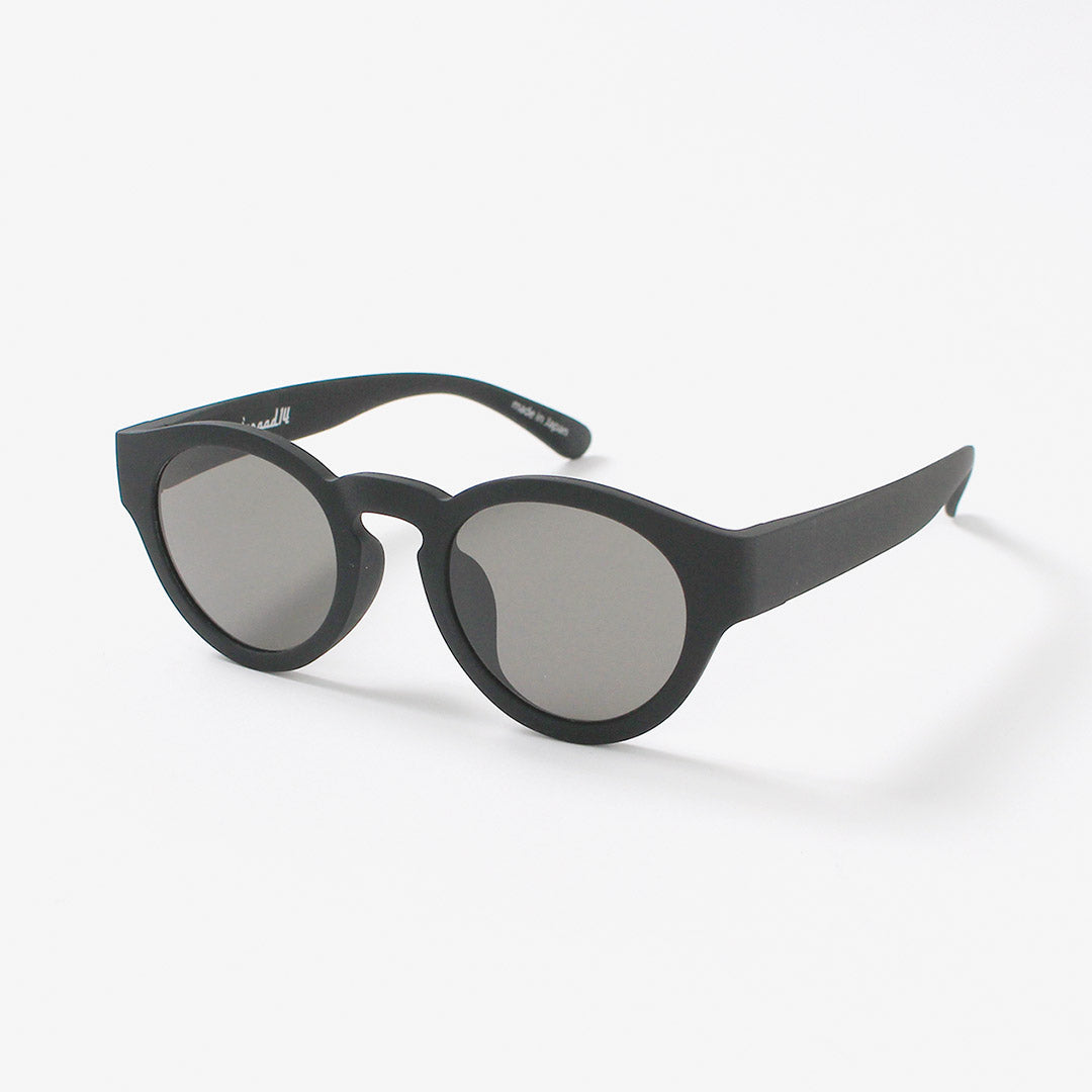 JUGAAD14 / Gafas de sol Harbor Grip Matte estilo francés con montura Boston