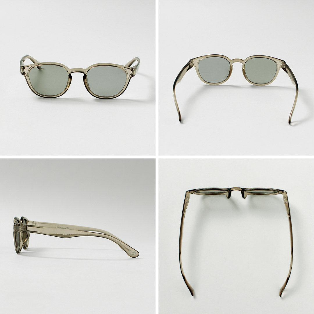 JUGAAD14 / Gafas de sol Cove Clear con montura Wellington francesa