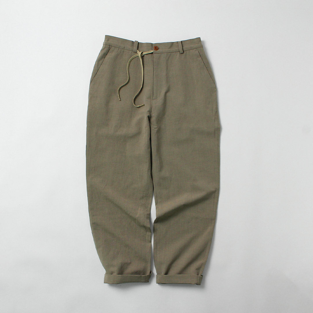 KEMA DESIGNS / Spindle Easy Trousers 裤子 日本制造