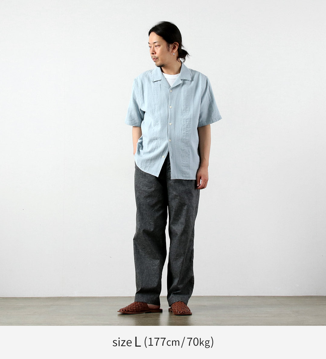 KEMA DESIGNS / 褶边休闲裤