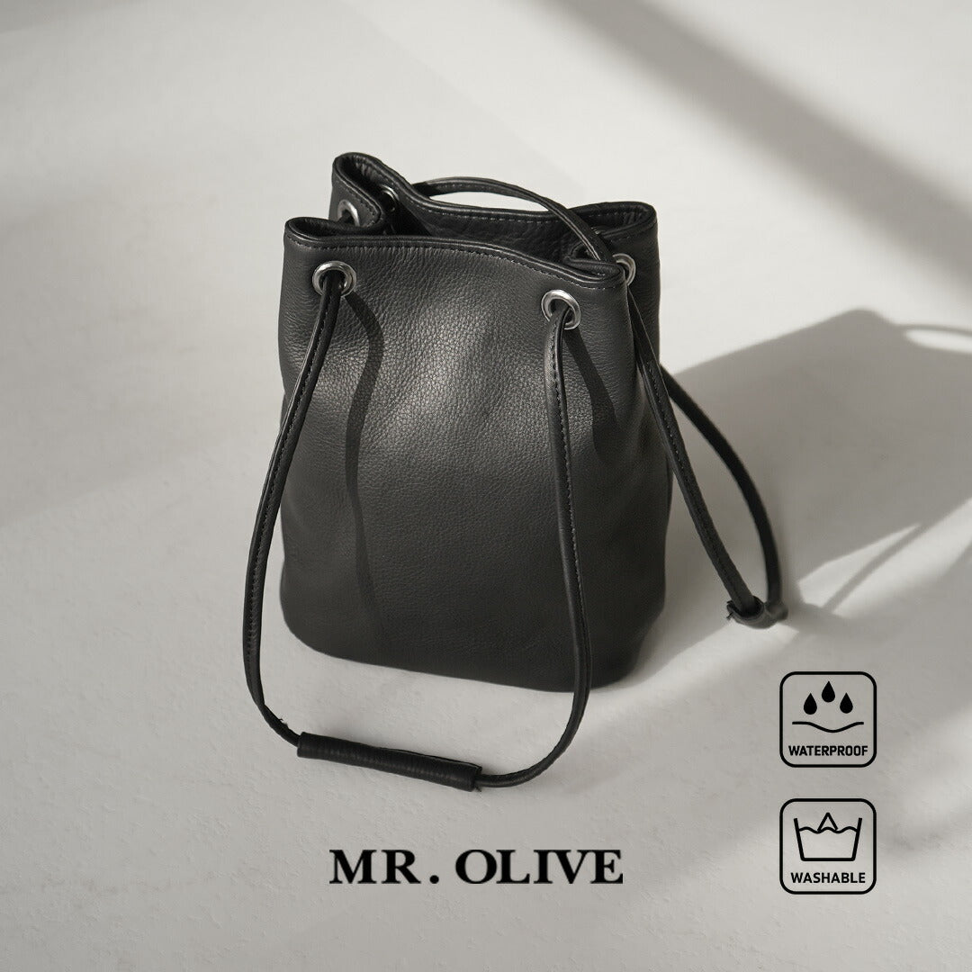 MR.OLIVE / IMPERMA-LEATHER 2 向小圆筒包