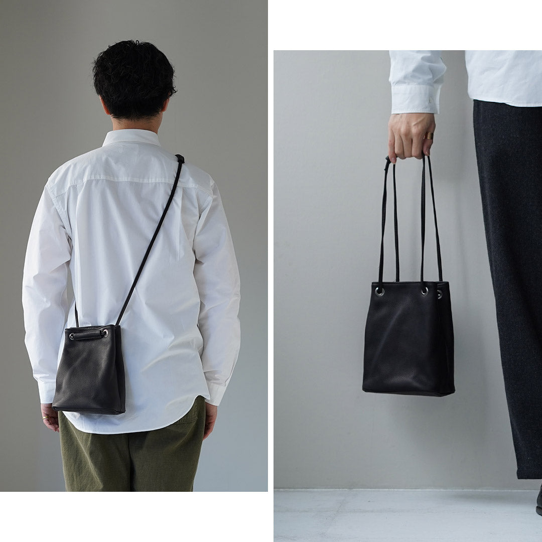 MR.OLIVE / IMPERMA-LEATHER 2 向小圆筒包