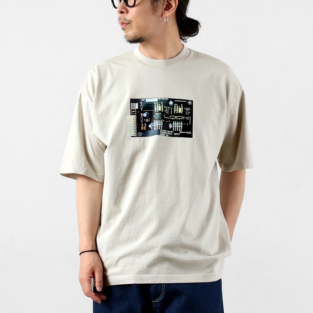 LQQK STUDIO / Camiseta con placa de circuito