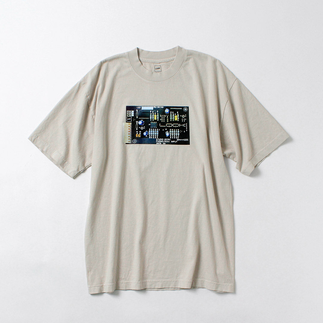 LQQK STUDIO / Camiseta con placa de circuito