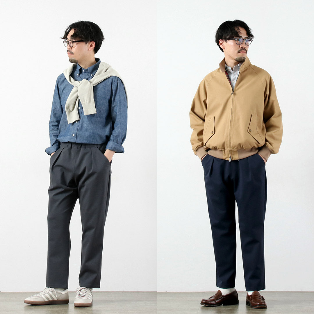 RE MADE IN TOKYO JAPAN / Dress Jersey Tucked Pants