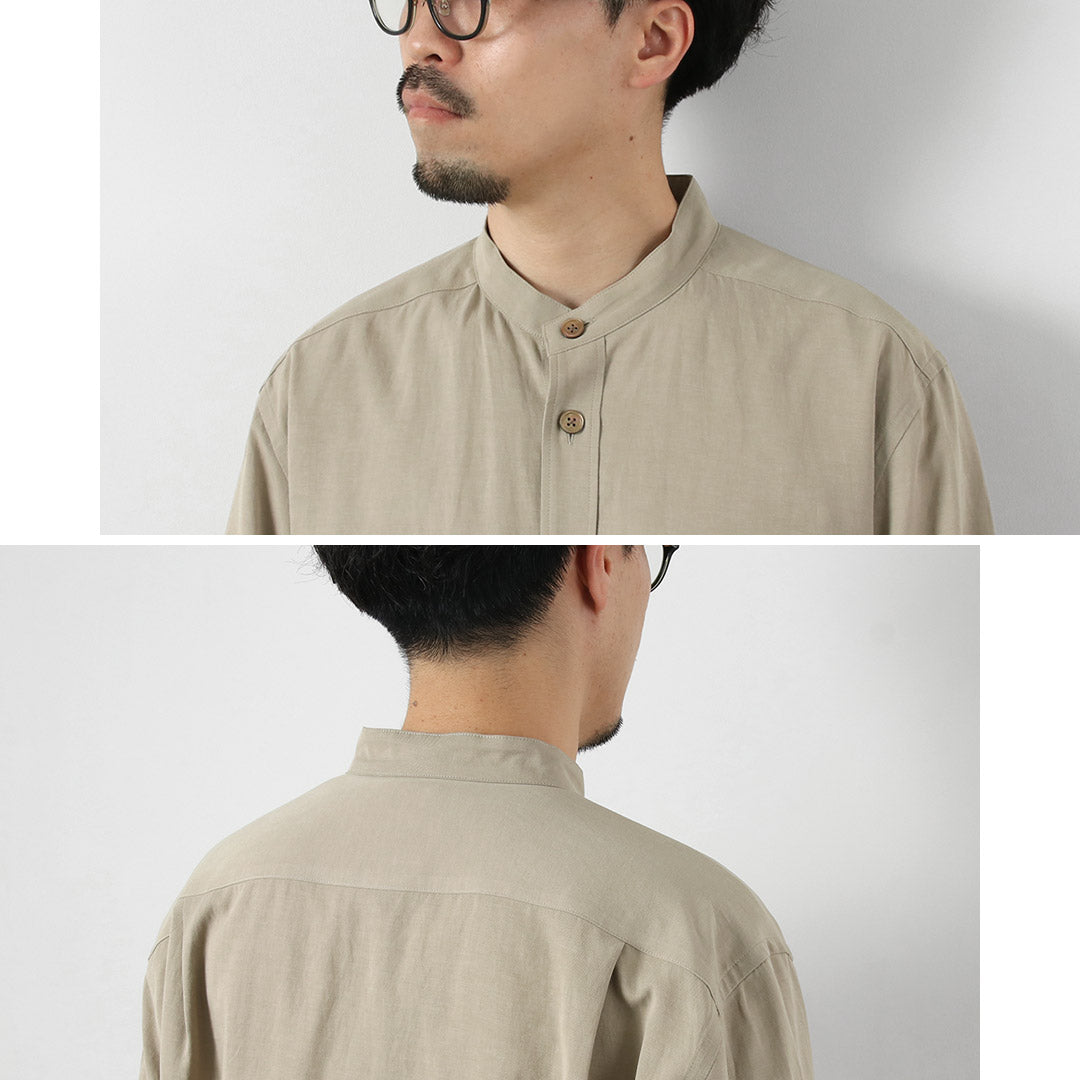 RE MADE IN TOKYO JAPAN / Tencel Linen Classic CPO Shirt