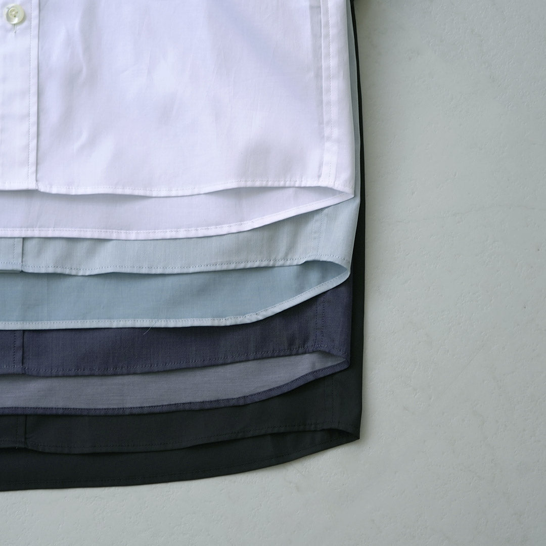 RE MADE IN TOKYO JAPAN / Chemise CPO à manches courtes en sergé chambray 200/2