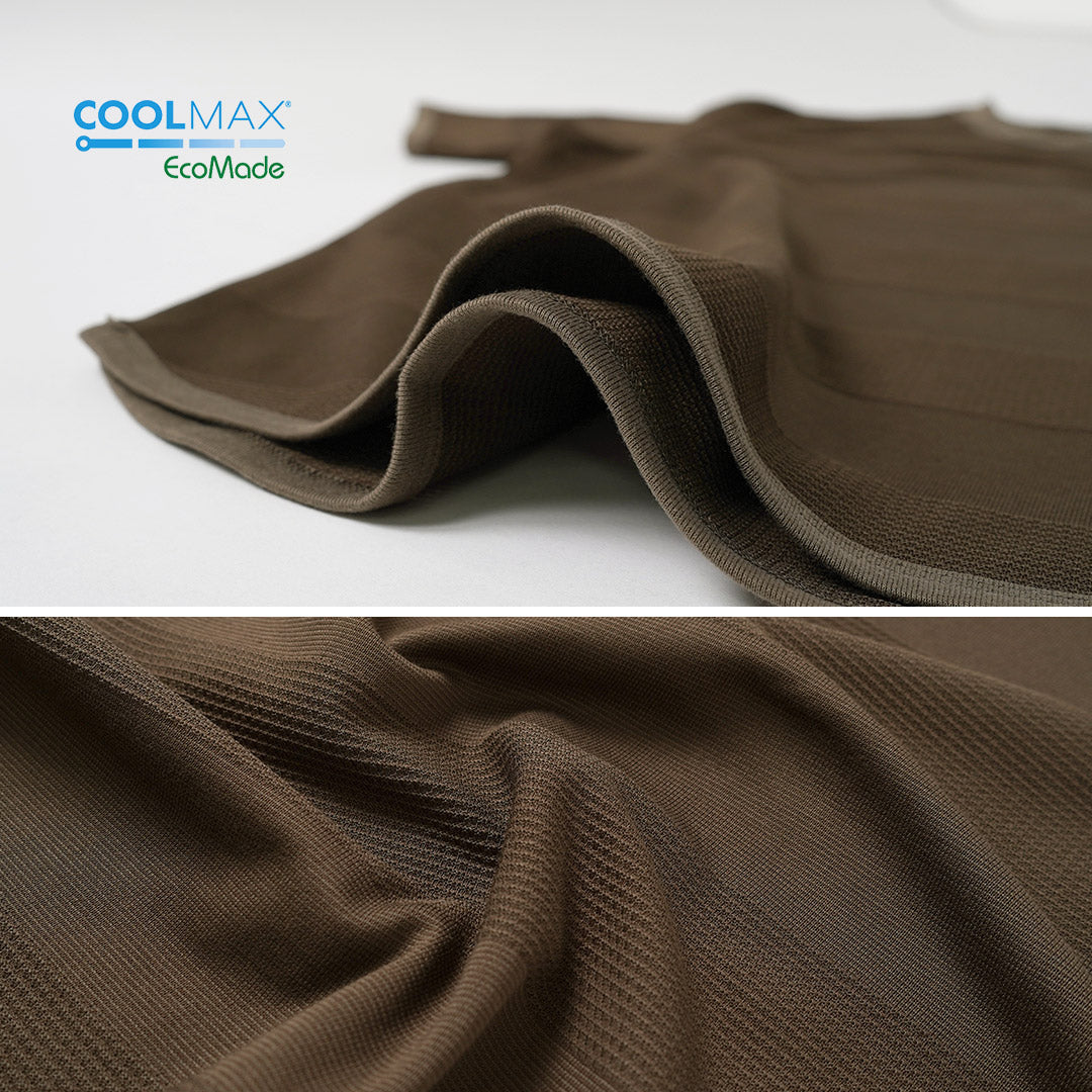 RE HECHO EN TOKIO JAPÓN / Camiseta de punto con borde jacquard Cool Max