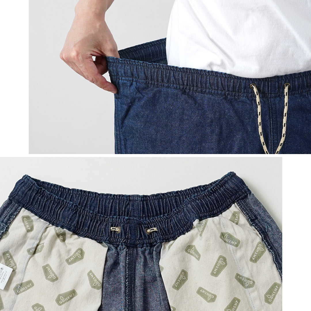 GOHEMP / Short de confiture de chanvre 7,5 oz Denim