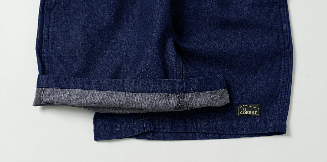 GOHEMP / Short de confiture de chanvre 7,5 oz Denim