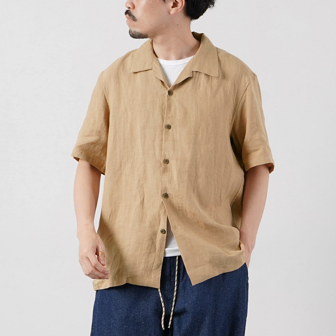 GOHEMP / Hemp Broadcloth Open Mind Shirt