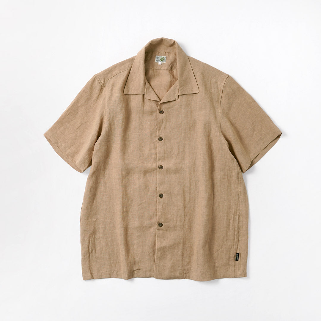 GOHEMP / Hemp Broadcloth Open Mind Shirt