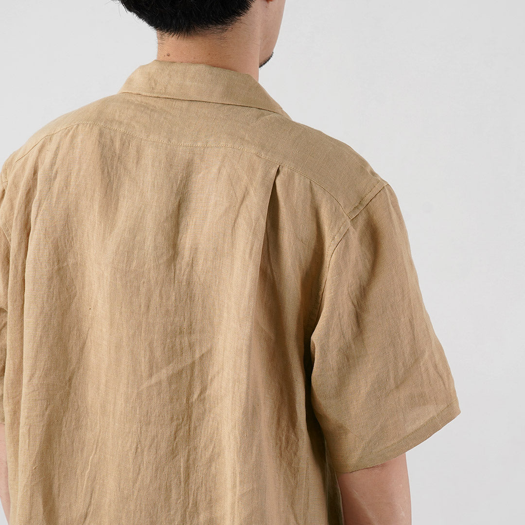 GOHEMP / Hemp Broadcloth Open Mind Shirt