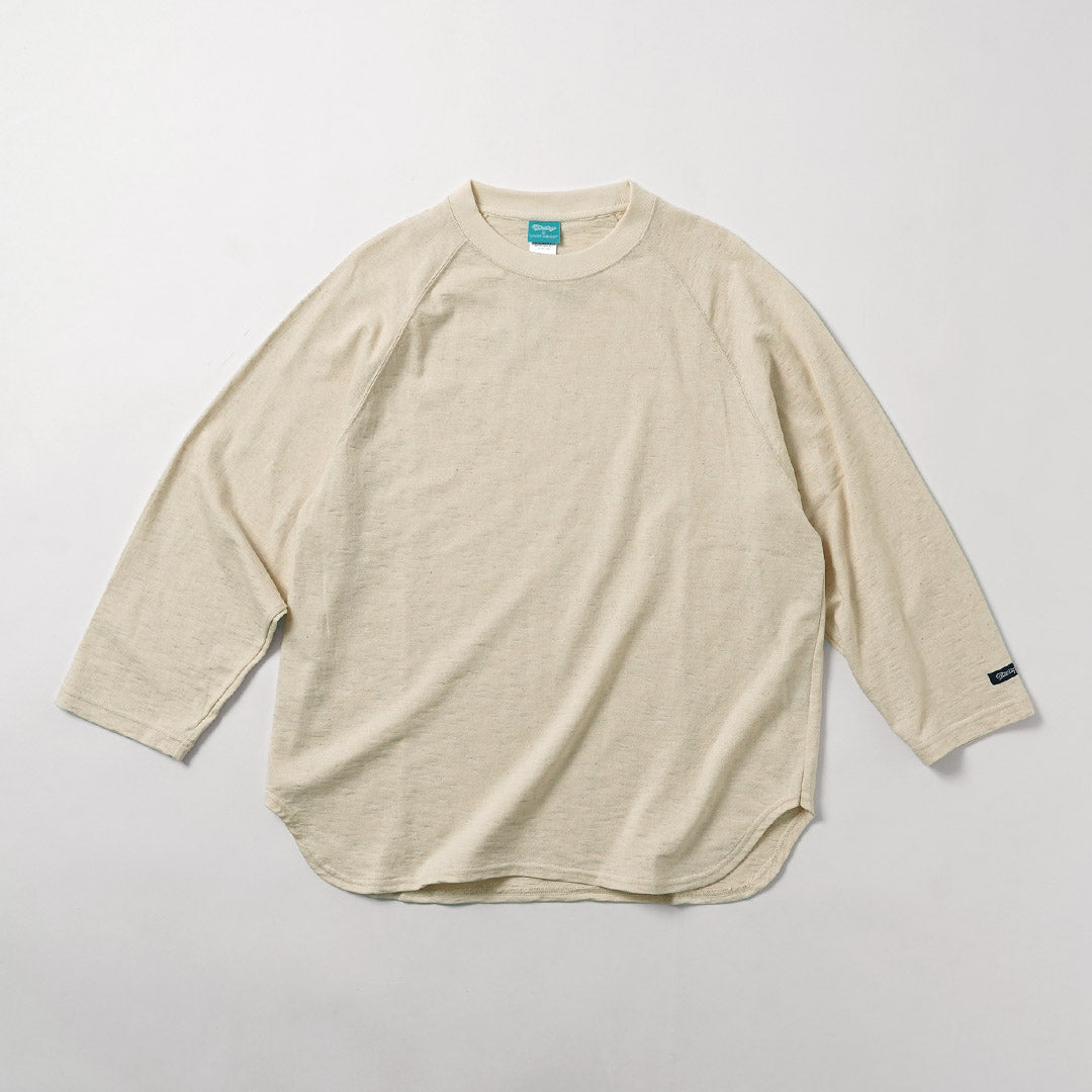 TIEASY / HDCS Light Raglan 3/4 Sleeve Crew Neck T-Shirt