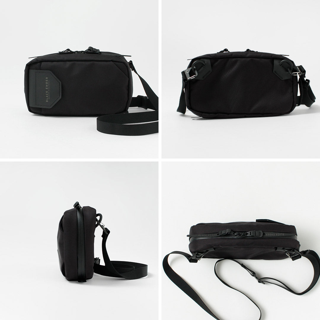 BLACK EMBER / Tech Kit Slingback Body Bag Bolso de hombro