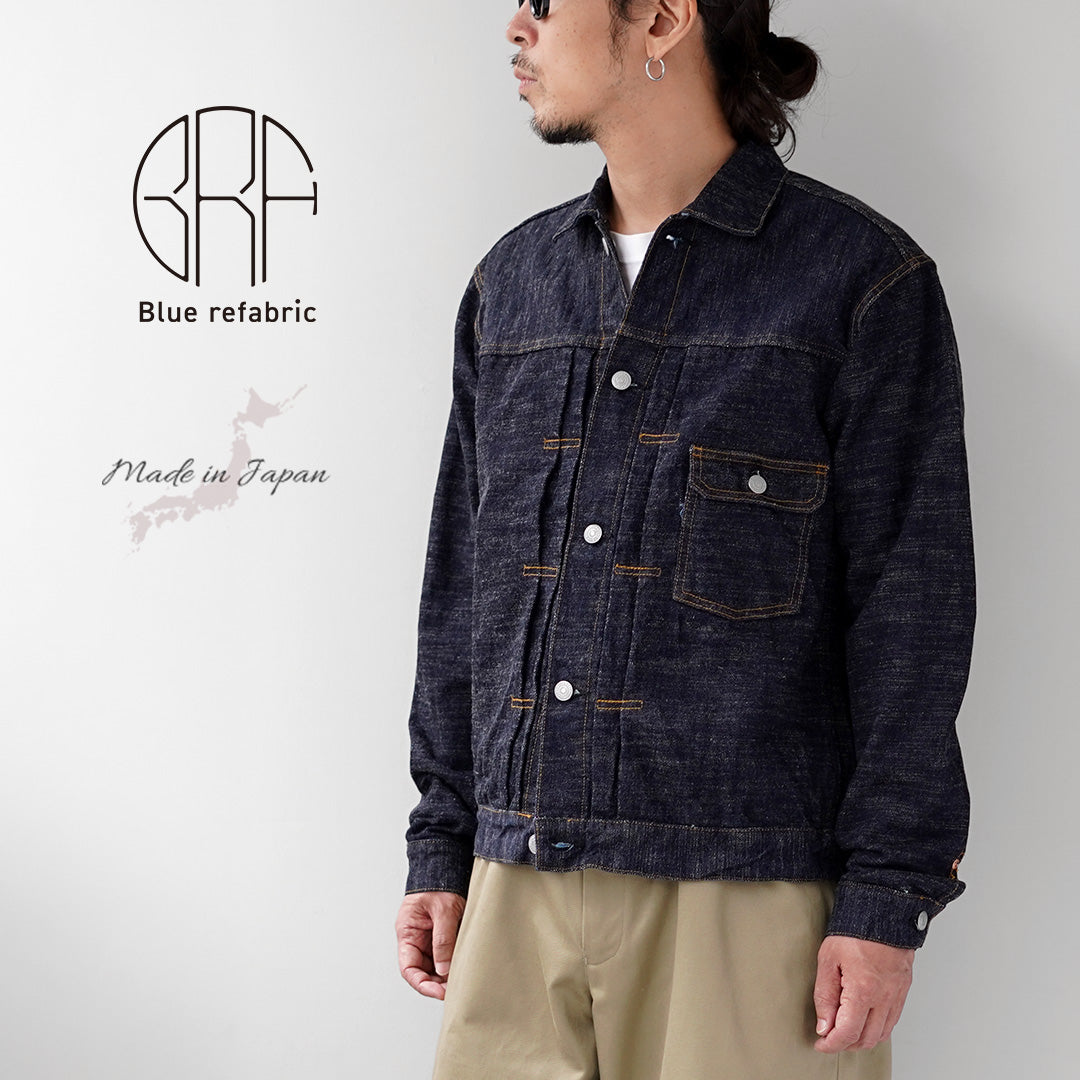 Refabric bleu / Veste GL3 Selvedge Denim 1er Type