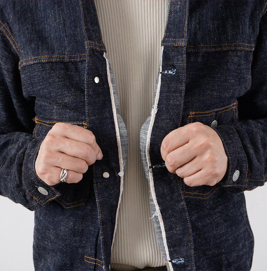 Refabric bleu / Veste GL3 Selvedge Denim 1er Type
