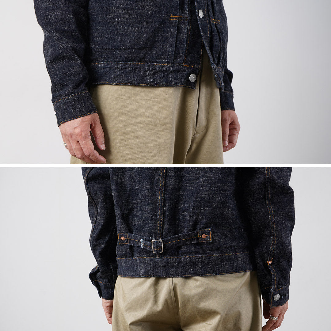 Refabric bleu / Veste GL3 Selvedge Denim 1er Type