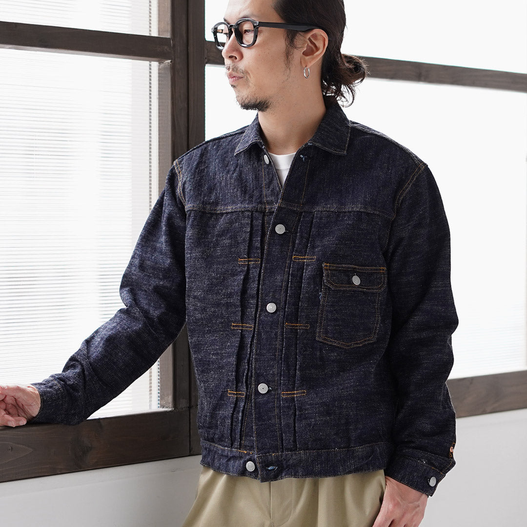 Refabric bleu / Veste GL3 Selvedge Denim 1er Type