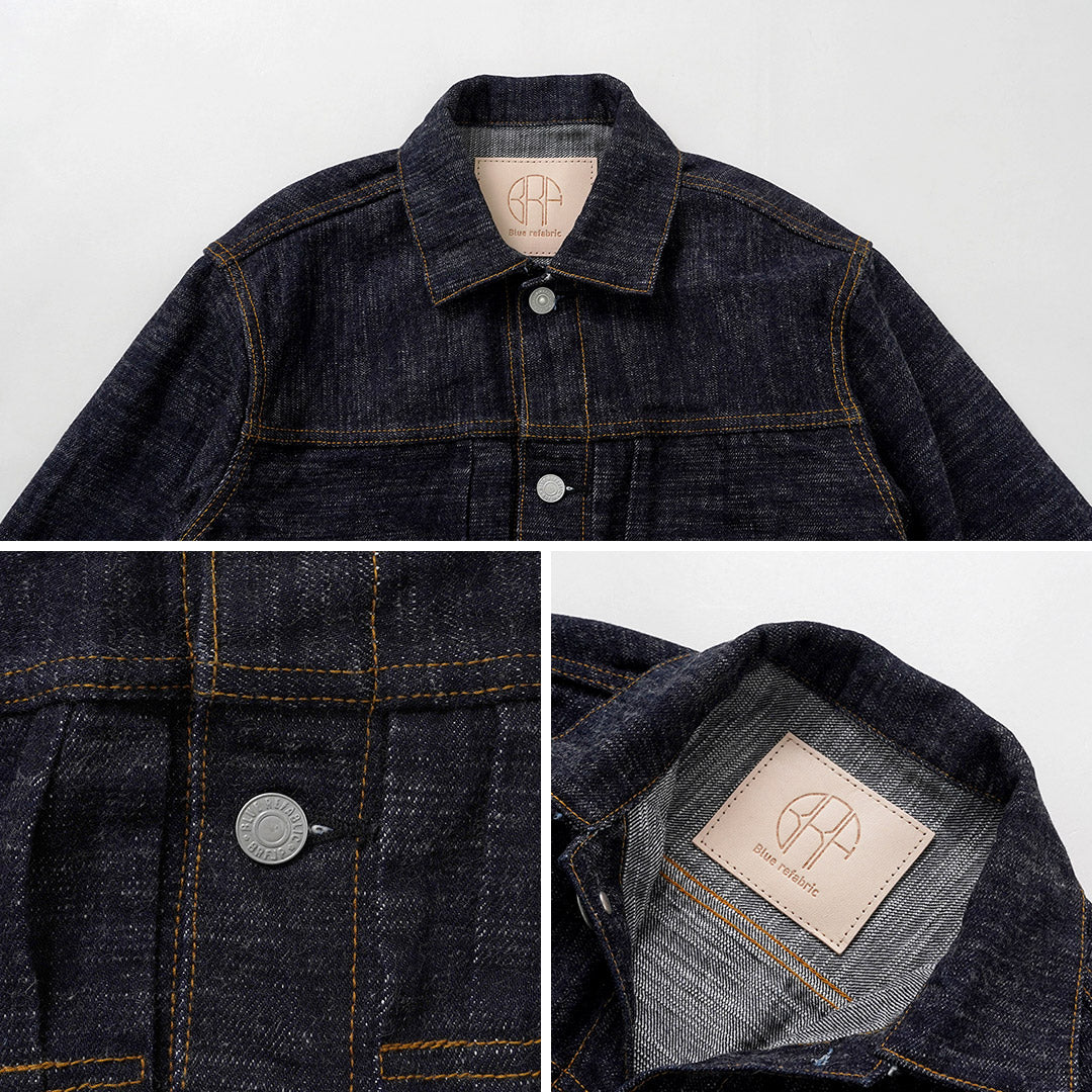 Refabric bleu / Veste GL3 Selvedge Denim 1er Type