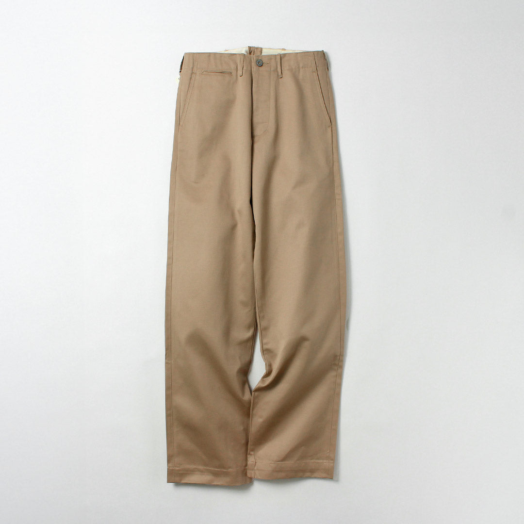 BUZZ RICKSONS / Early Military Chinos 1945 Model (Unwashed)