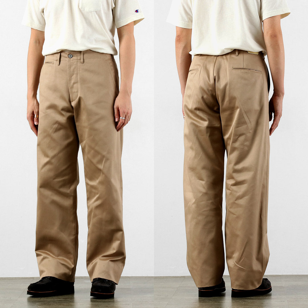 BUZZ RICKSONS / Early Military Chinos 1945 Model (Unwashed)