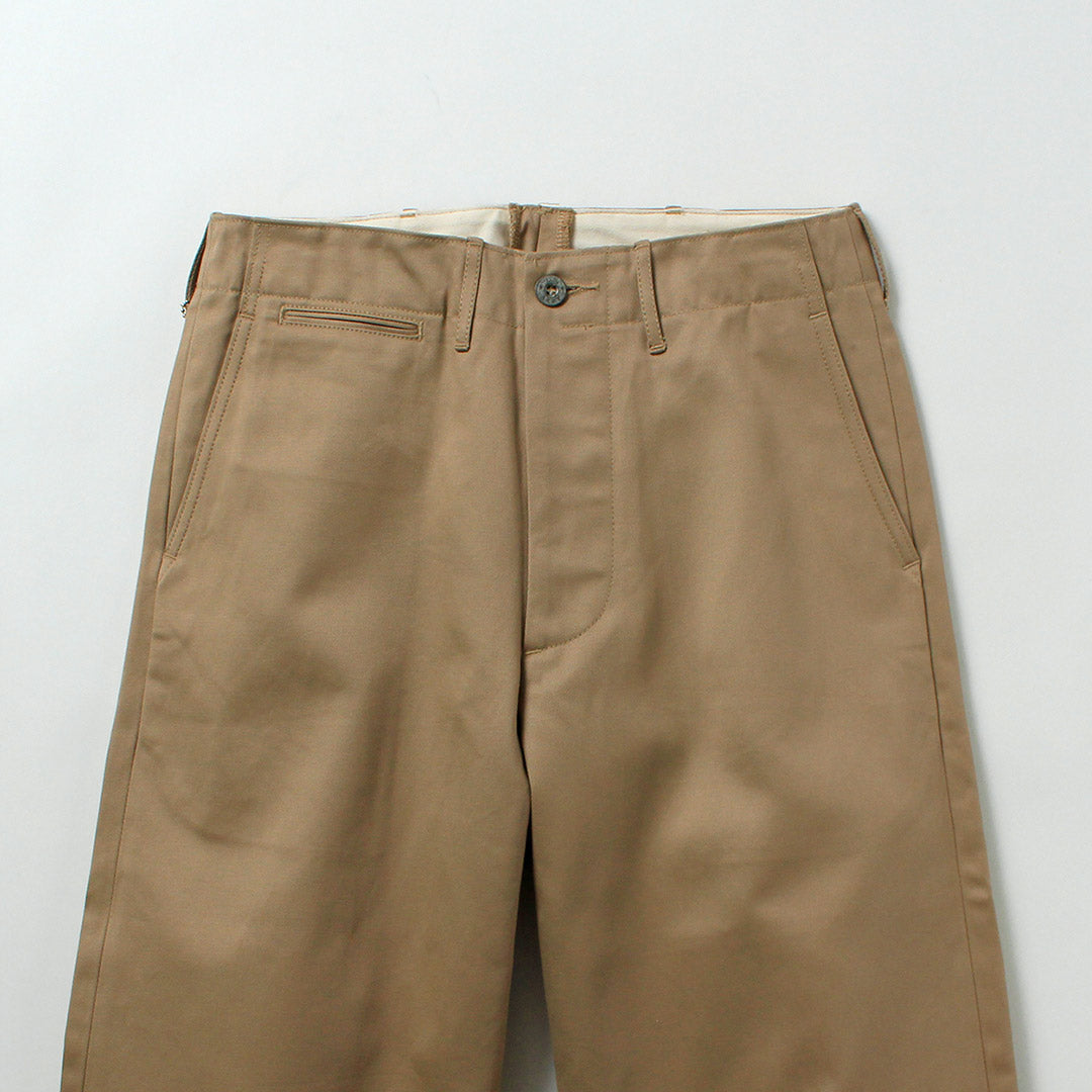 BUZZ RICKSONS / Early Military Chinos 1945 Model (Unwashed)