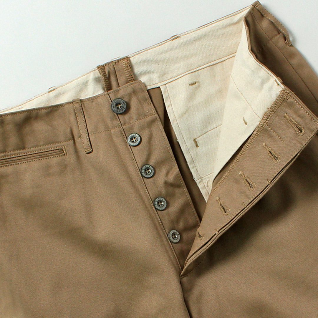 BUZZ RICKSONS / Early Military Chinos 1945 Model (Unwashed)