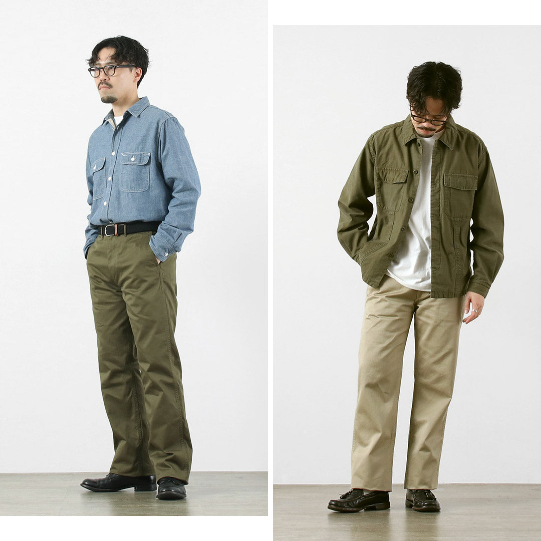 BUZZ RICKSONS / Original Spec 斜紋棉布褲