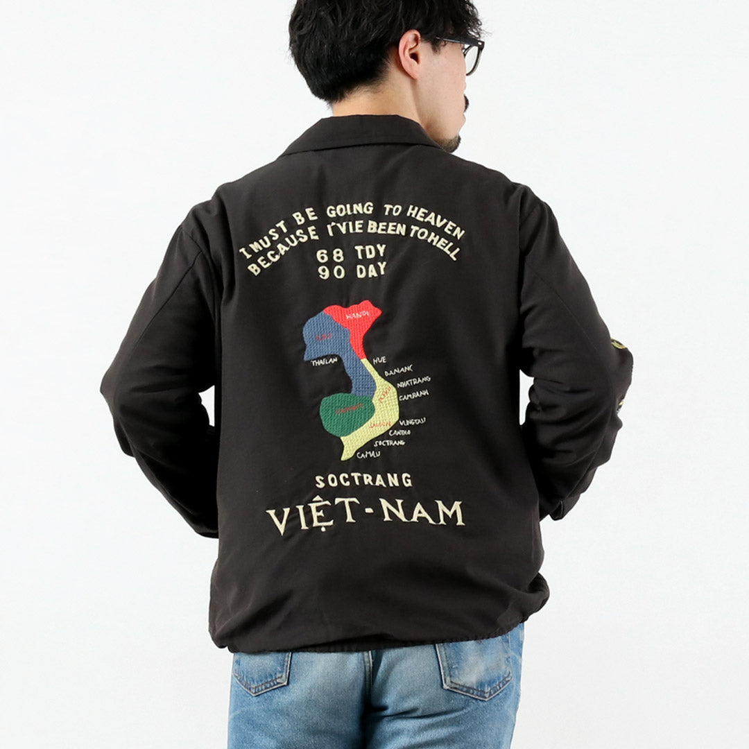 TAILOR TOYO / Veste de modèle vieilli Carte du Vietnam Viet-Jan