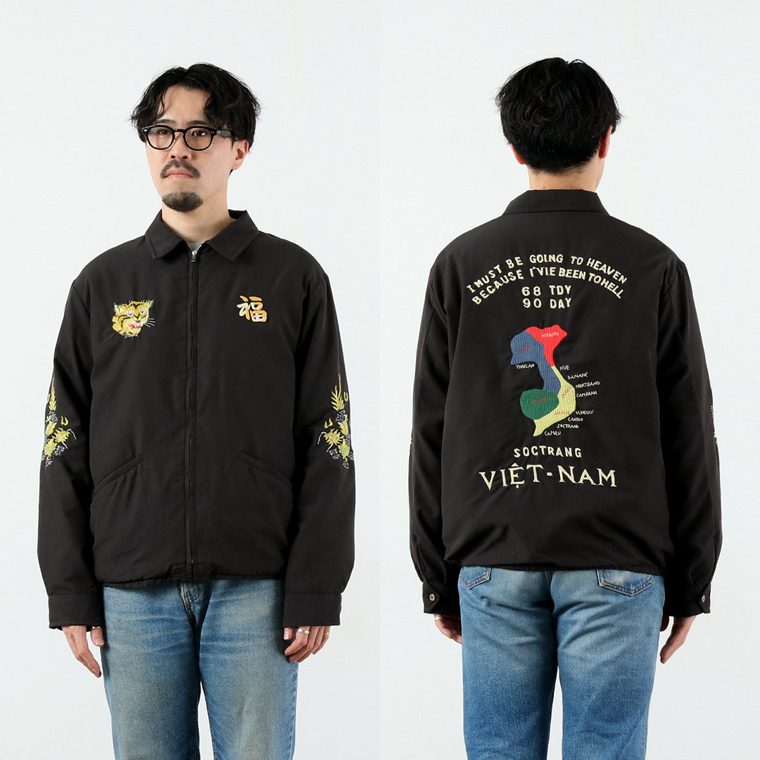 TAILOR TOYO / Veste de modèle vieilli Carte du Vietnam Viet-Jan