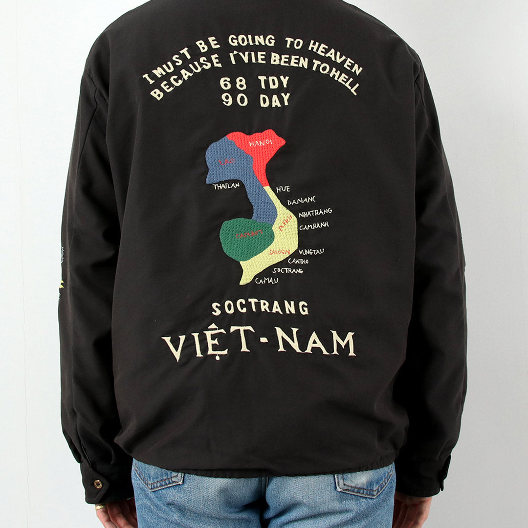 TAILOR TOYO / Veste de modèle vieilli Carte du Vietnam Viet-Jan