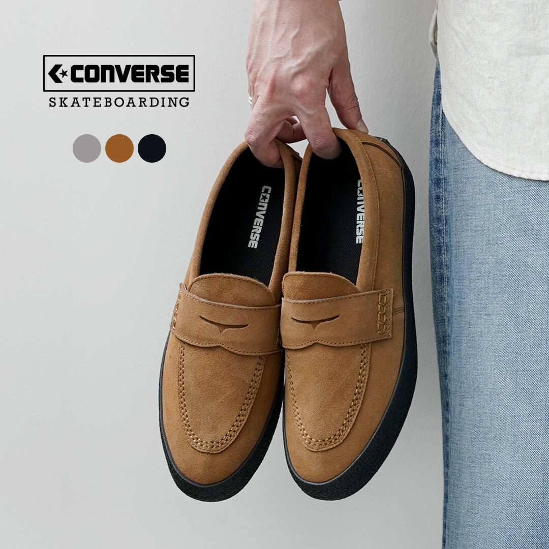 Zapatillas CONVERSE / CS Loafer 2 SK Gris Camel Negro
