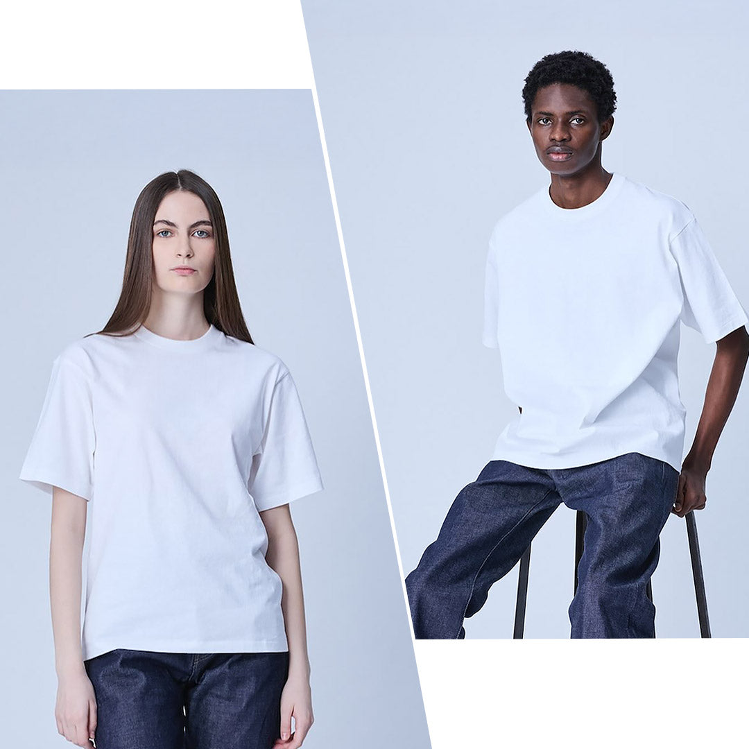 COTTON RESEARCH CLUB / 독점 14.75oz 셀비지 데님 진, 워시드 마감 팬츠