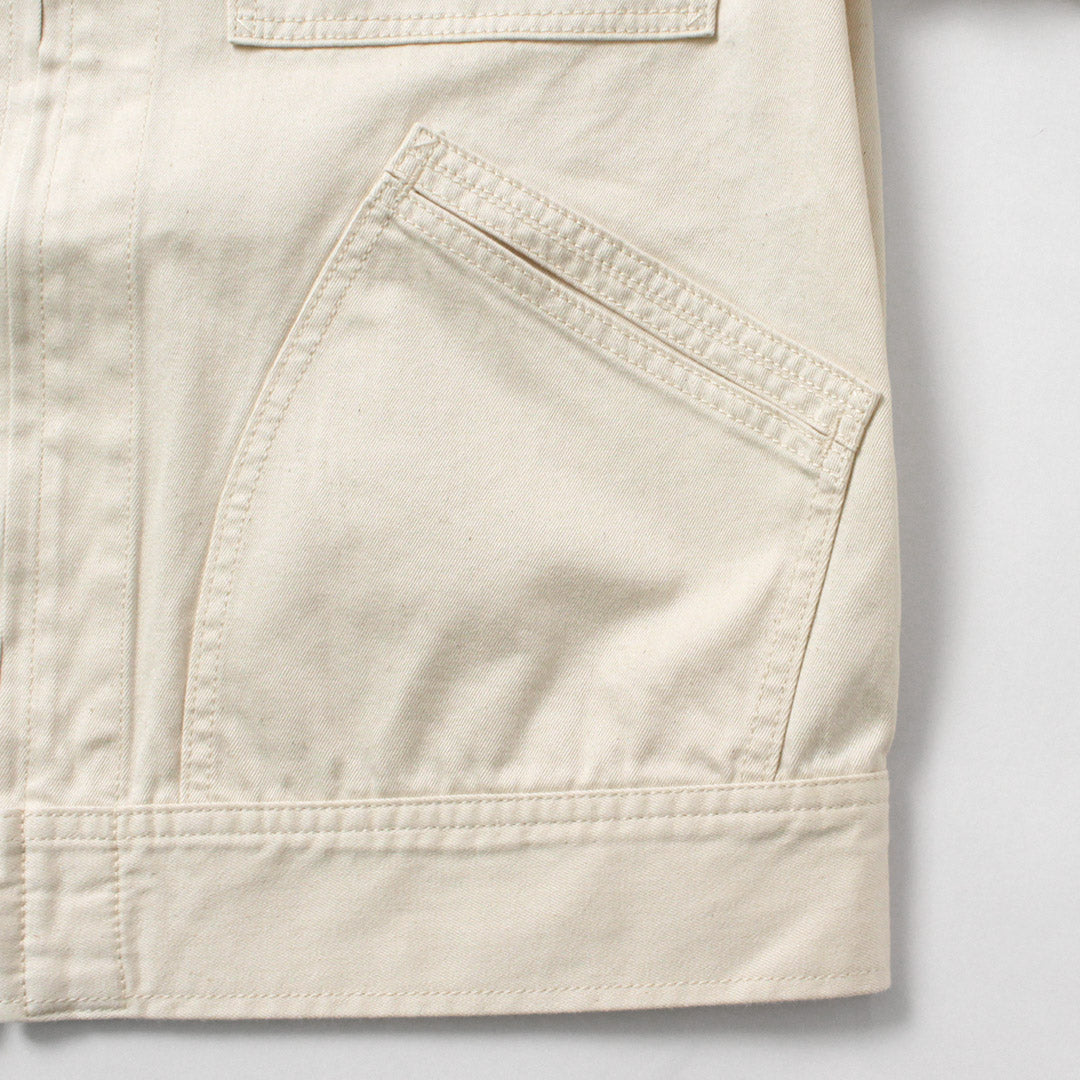 UNDYED / Lee Collaboration 91-B Zip-Up Denim Jacket