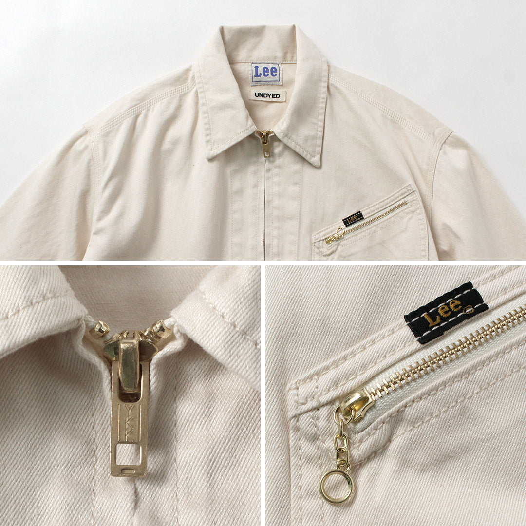 UNDYED / Lee Collaboration 91-B Zip-Up Denim Jacket