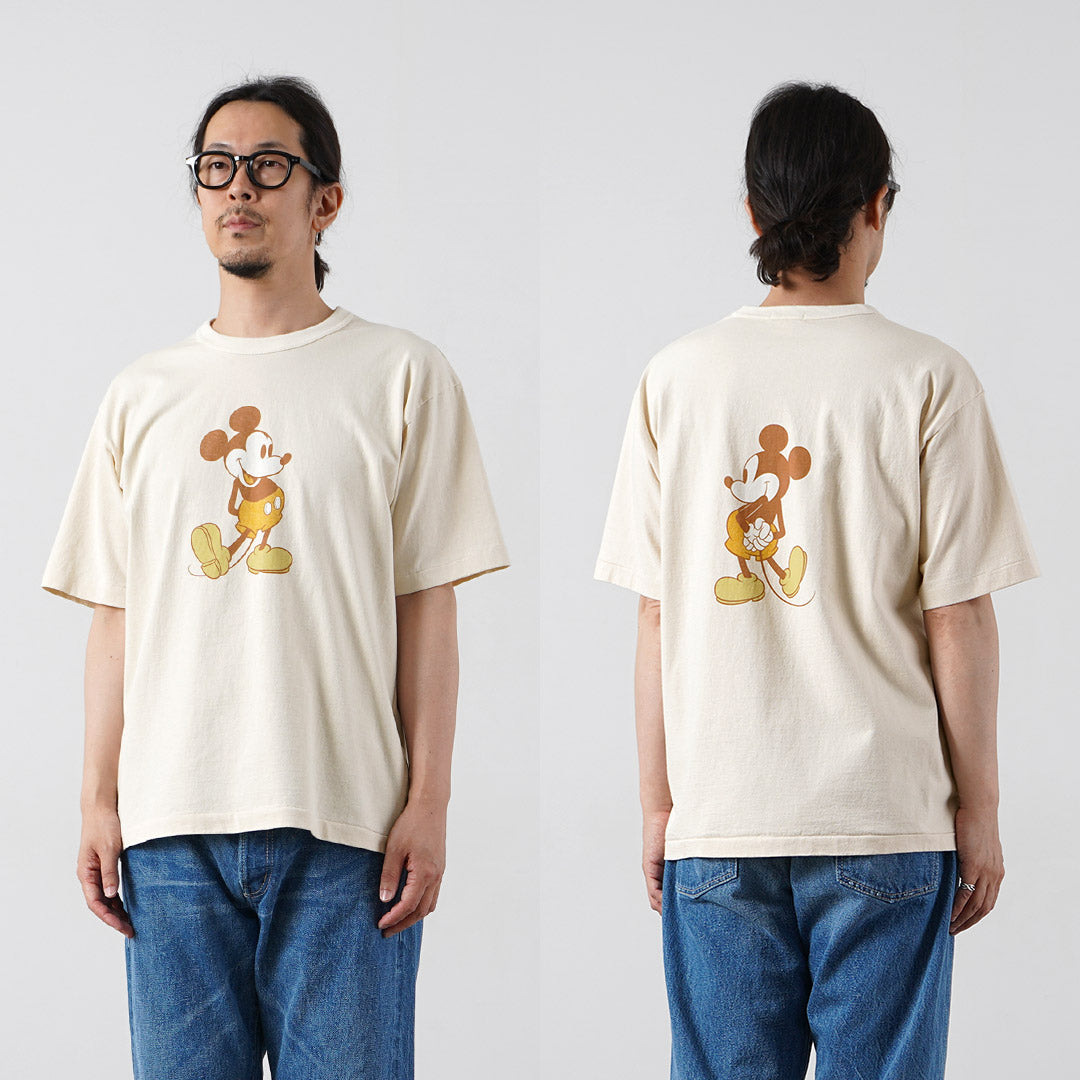 UNDYED / JACKSON MATISSE Collaboration Mickey Mouse T-Shirt