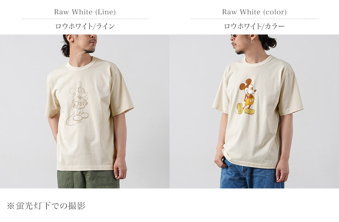 UNDYED / JACKSON MATISSE Collaboration Mickey Mouse T-Shirt
