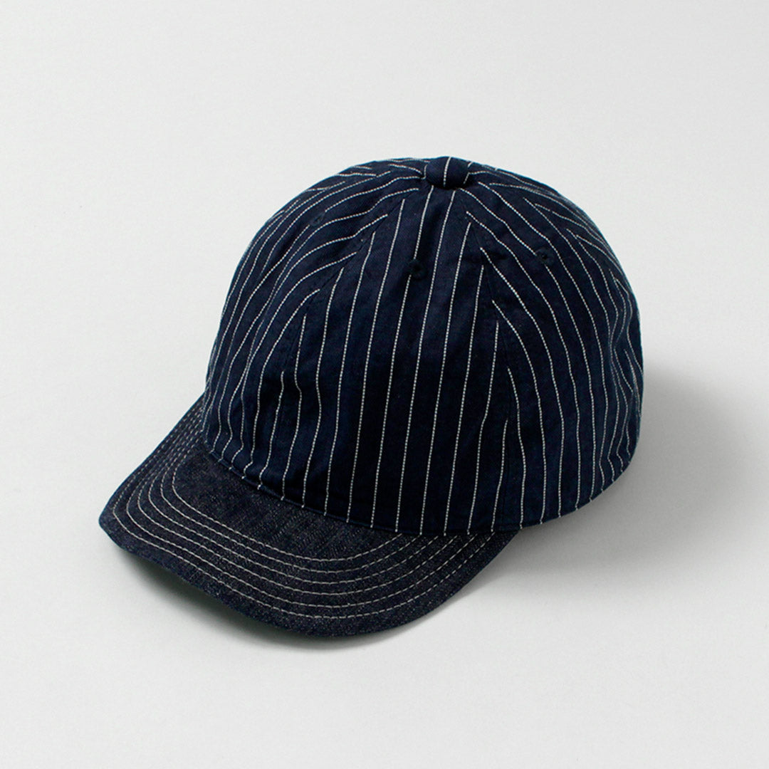 HIGHER / 9oz Hickory x Denim Cap