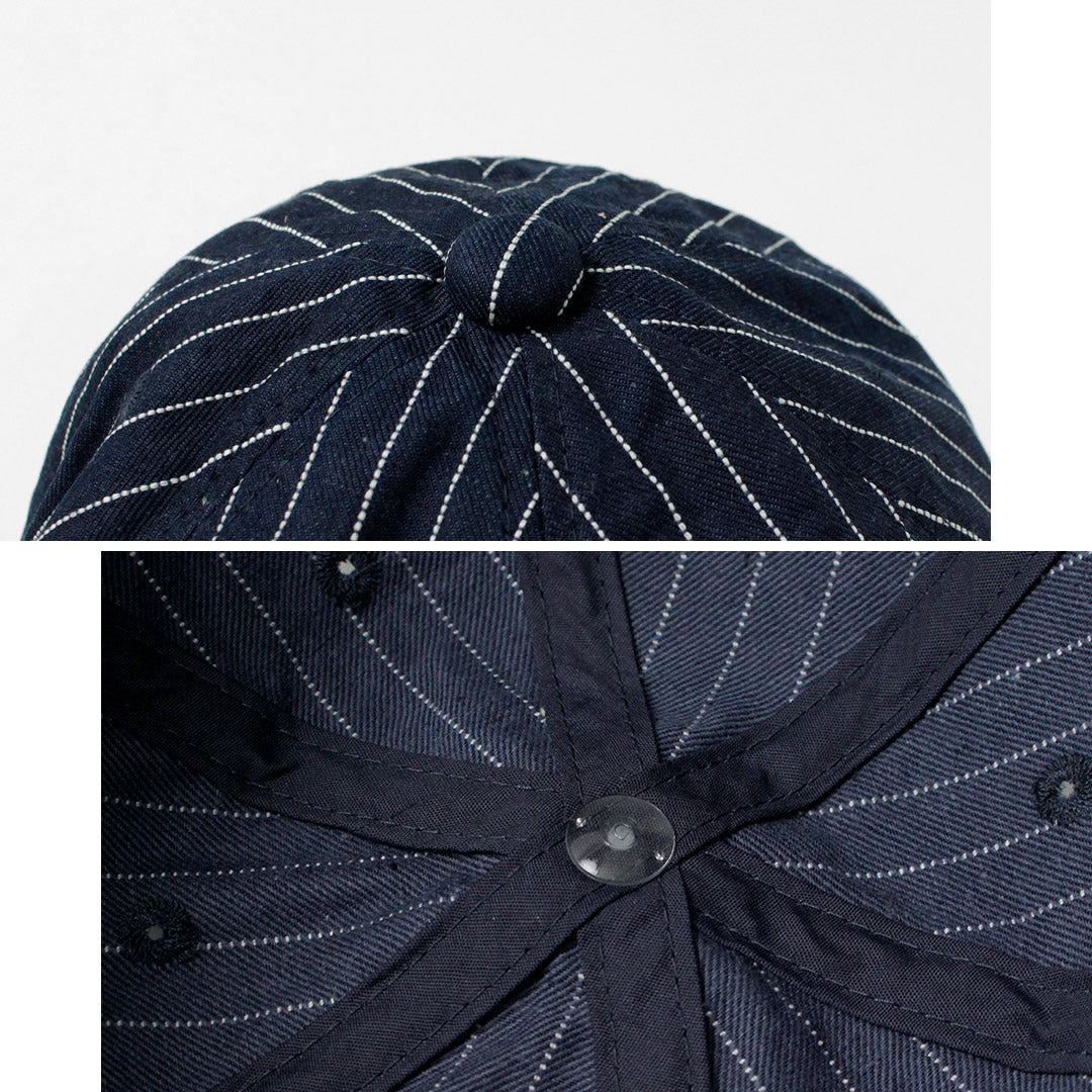 HIGHER / 9oz Hickory x Denim Cap