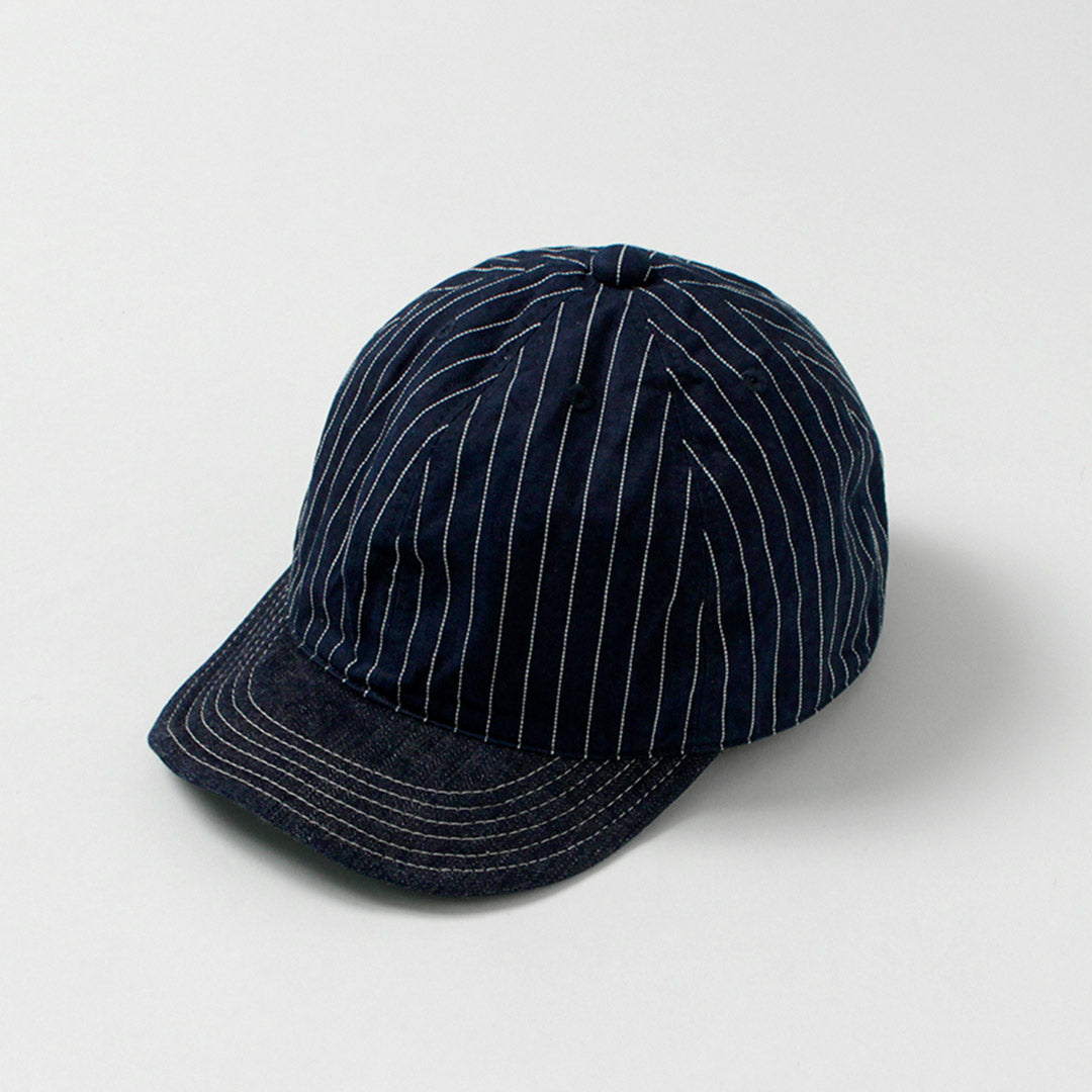 HIGHER / 9oz Hickory x Denim Cap