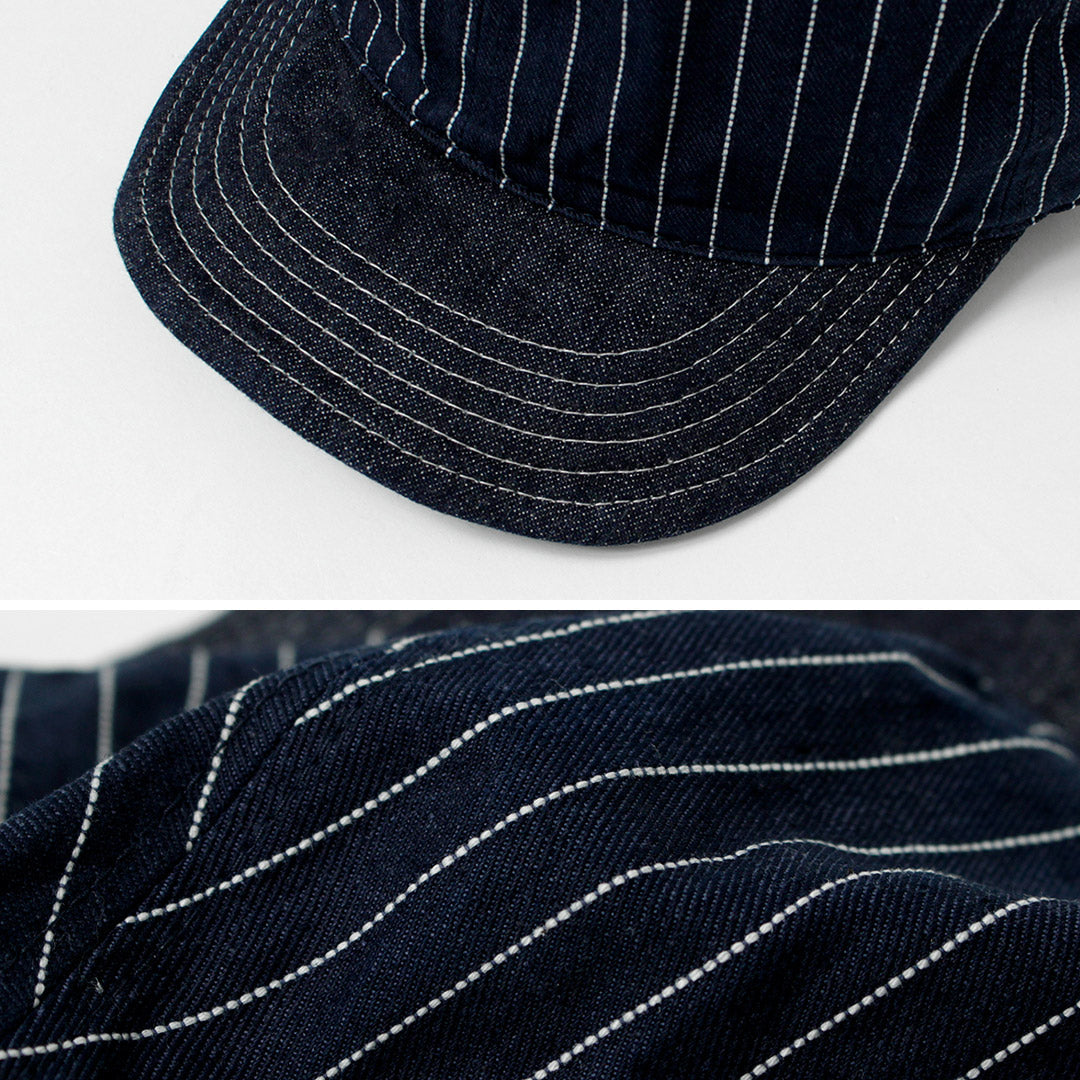 HIGHER / 9oz Hickory x Denim Cap
