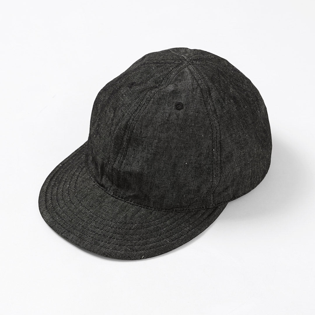 HIGHER / Casquette exclusive en chambray en coton et lin