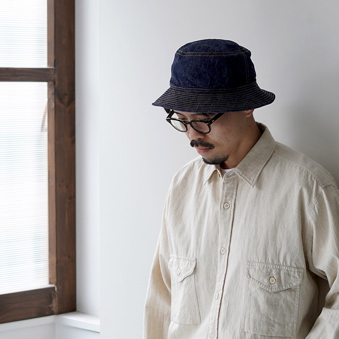 HIGHER / Chapeau bob en denim selvedge 10oz