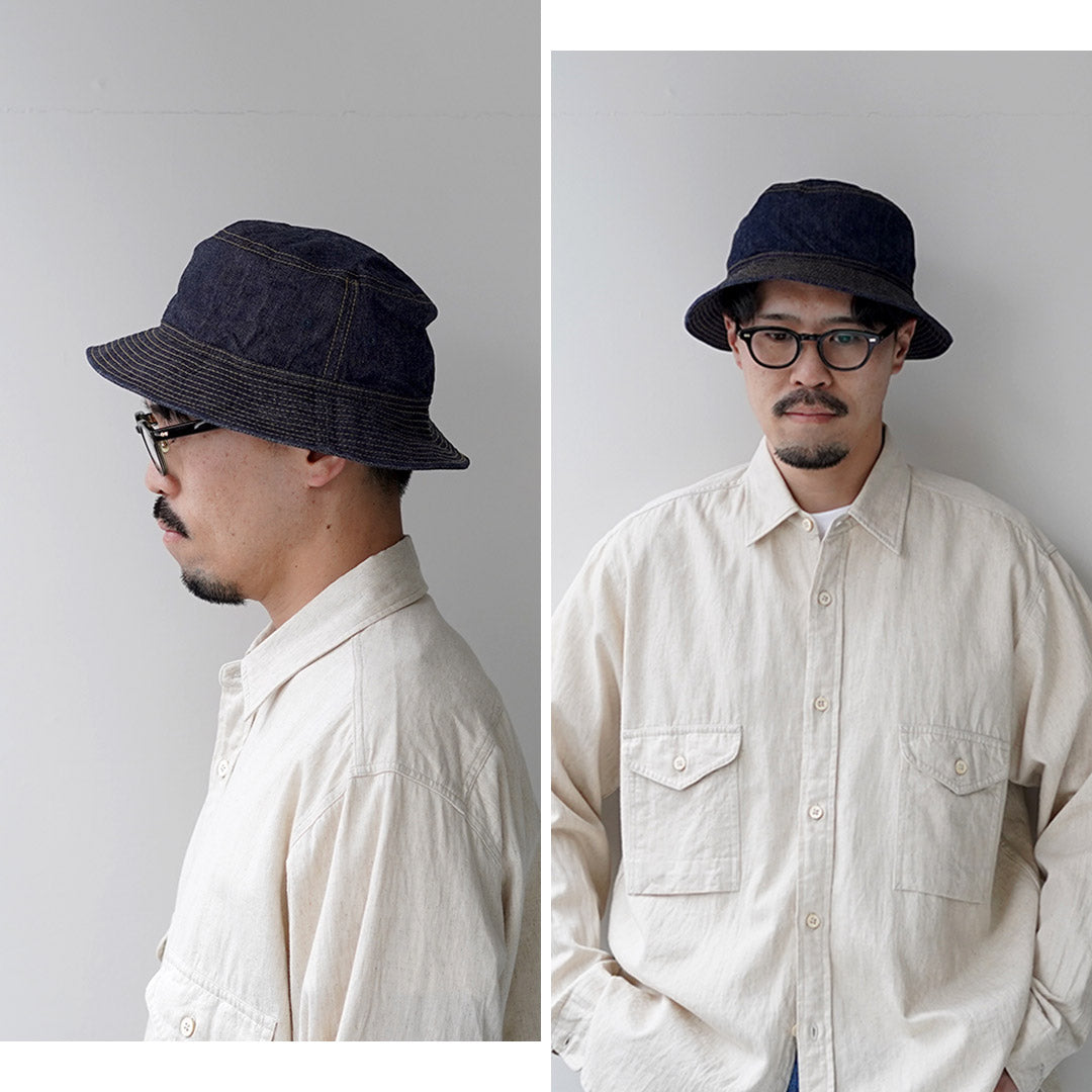 HIGHER / Chapeau bob en denim selvedge 10oz