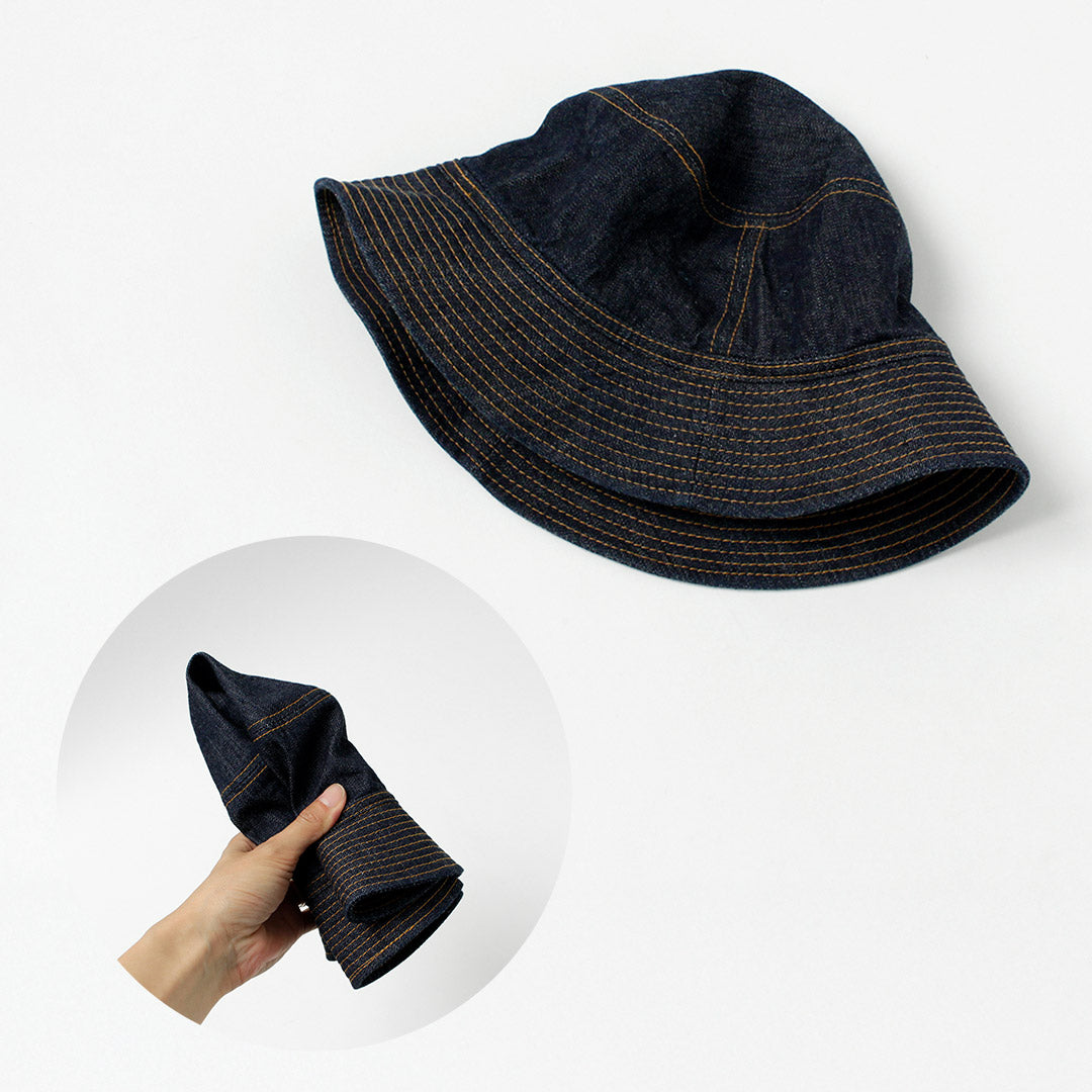 HIGHER / Chapeau bob en denim selvedge 10oz