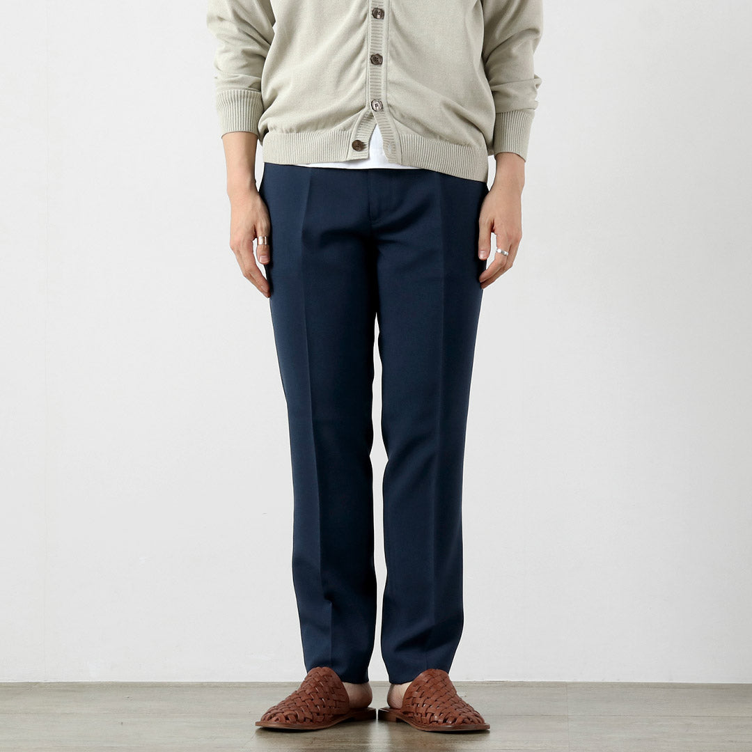 Refabric bleu / Pantalon fuselé Officier d'été