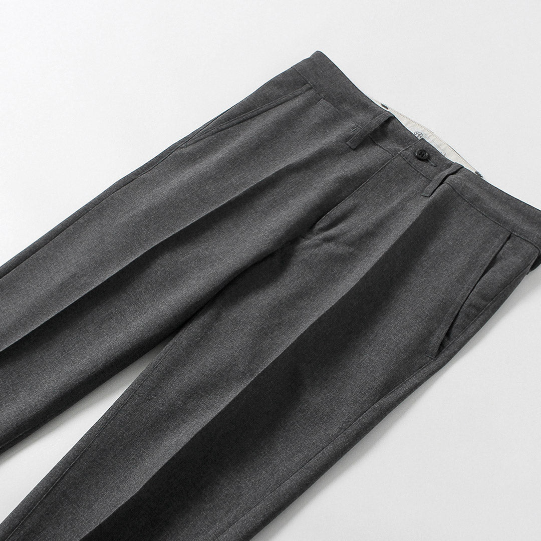 Refabric bleu / Pantalon fuselé Officier d'été
