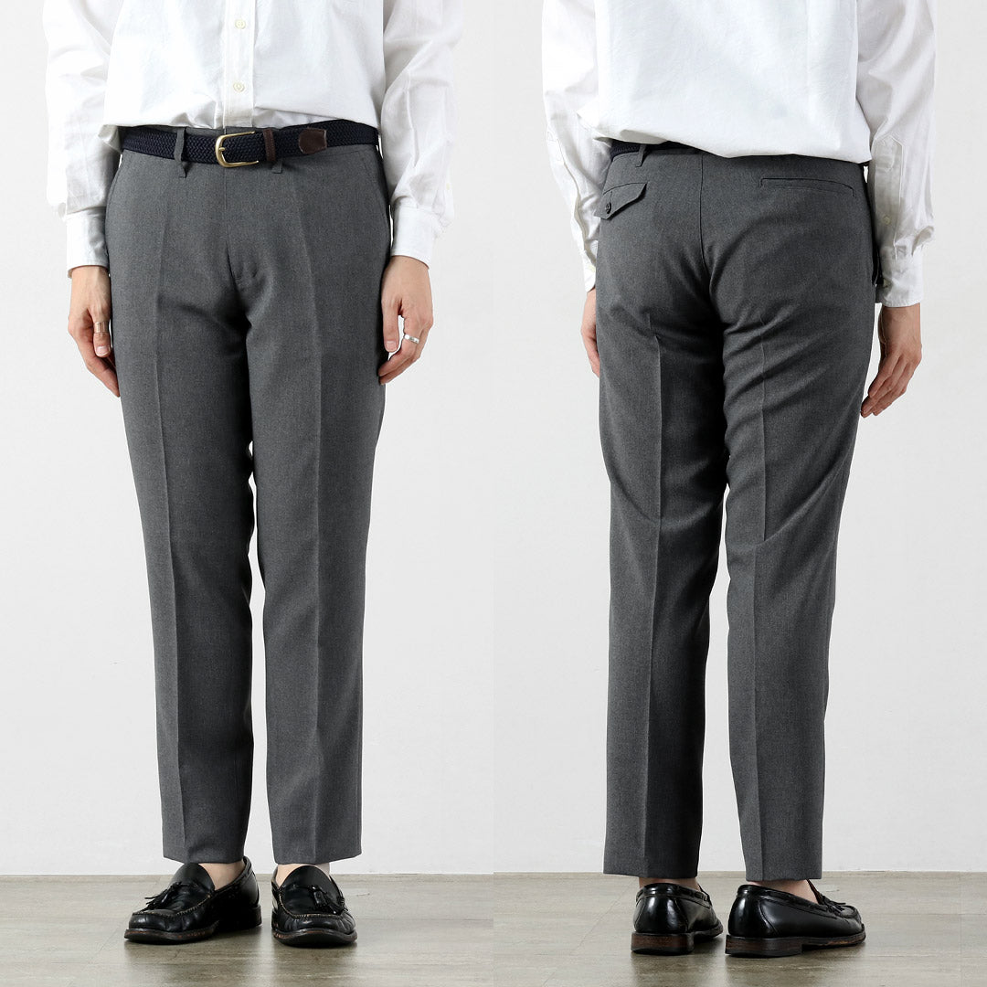Refabric bleu / Pantalon fuselé Officier d'été