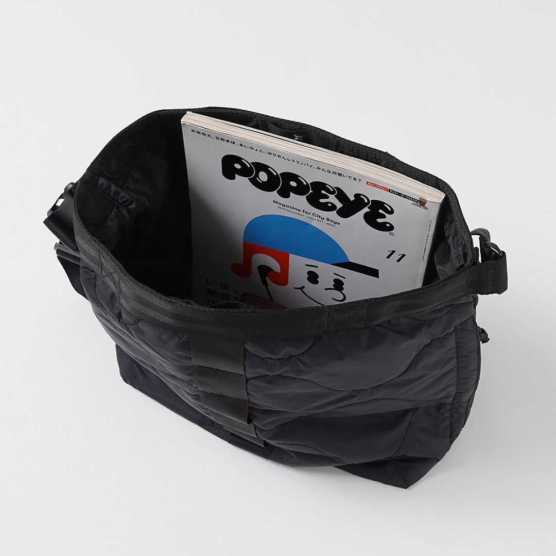 BRIEFING / Quilted Jumper M Shoulder Bag